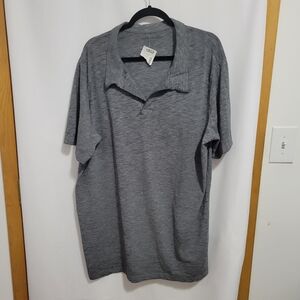 Lucky Brand Men's Gray Polo, Size L. New with tags